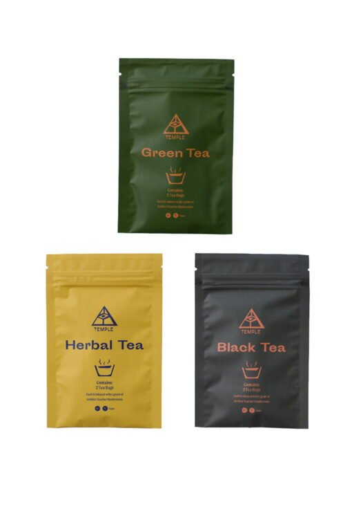 Temple Magic Mushroom Tea Trifecta Pack